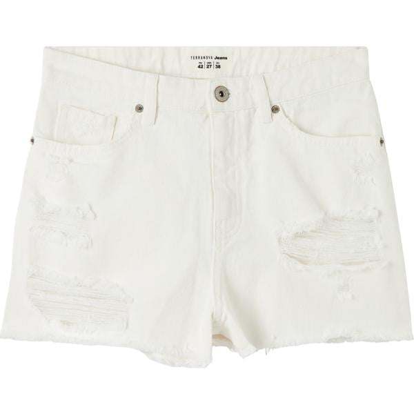 shorts Terranova bianco