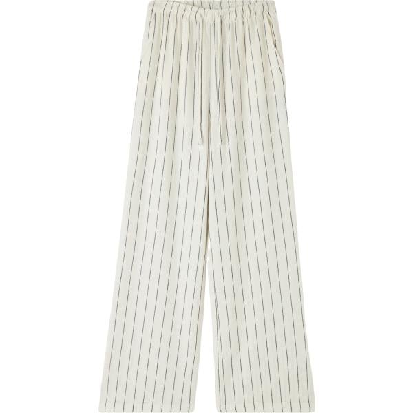 pantaloni Terranova bianco a righe