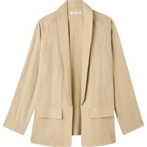 blazer Terranova marrone tinta unita