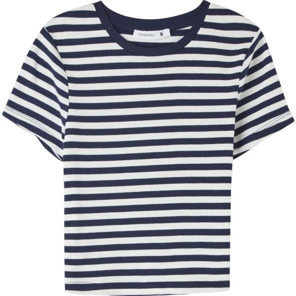 t-shirt Terranova multicolore a righe