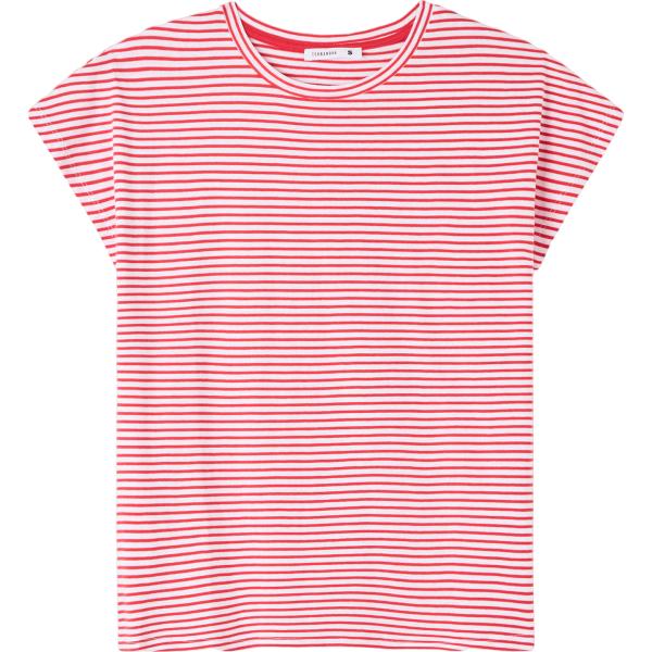 t-shirt Terranova rosa a righe