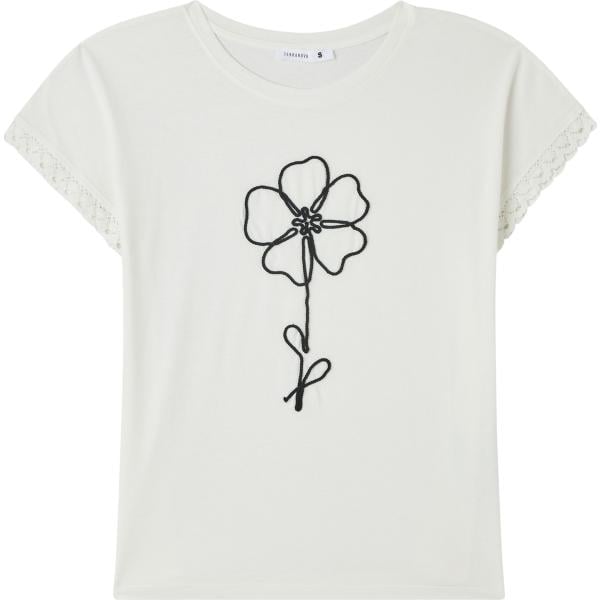 t-shirt Terranova bianco