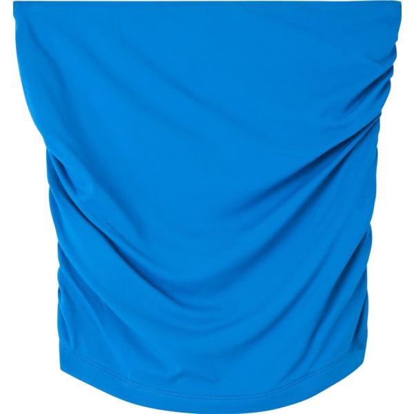 top Terranova blu tinta unita
