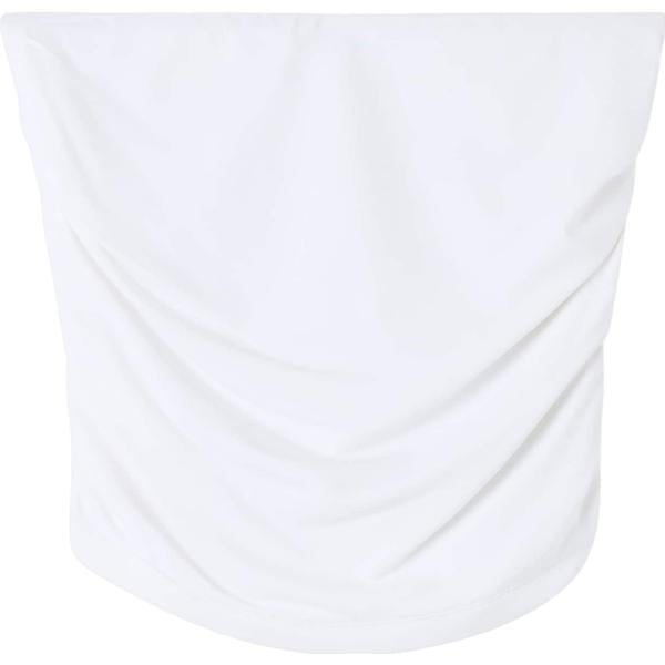 top Terranova bianco tinta unita