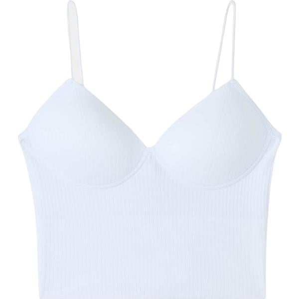 top Terranova bianco tinta unita