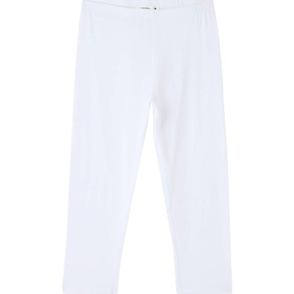 leggings Terranova bianco tinta unita
