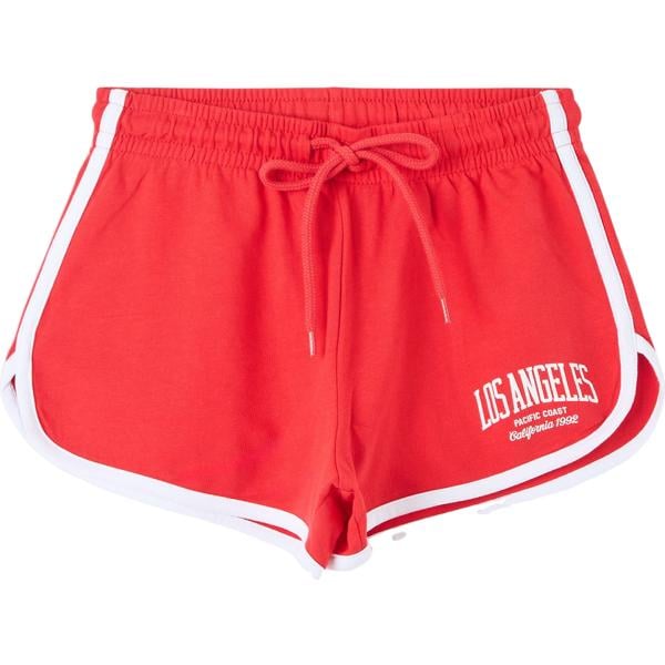 shorts Terranova rosso con stampe