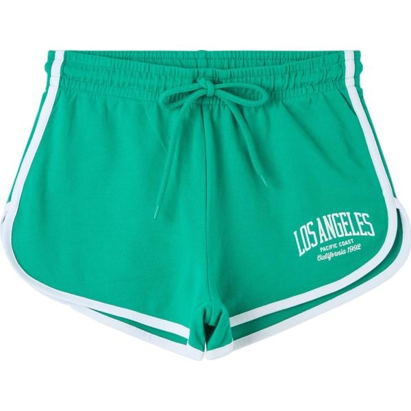 shorts Terranova verde con stampe