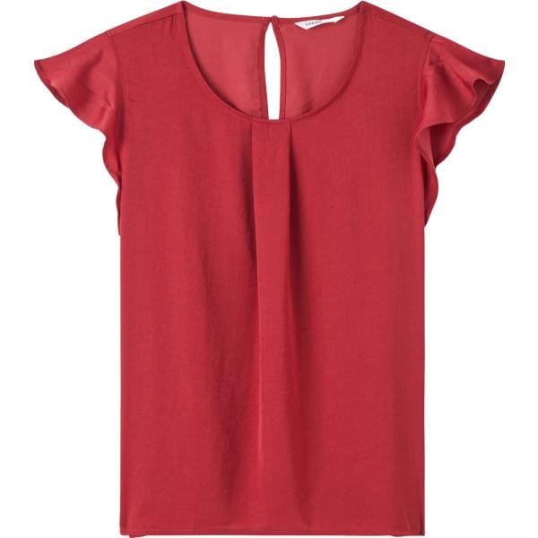 bluse Terranova rosso tinta unita