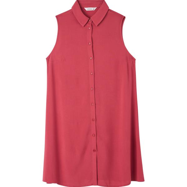 camicie Terranova rosso tinta unita