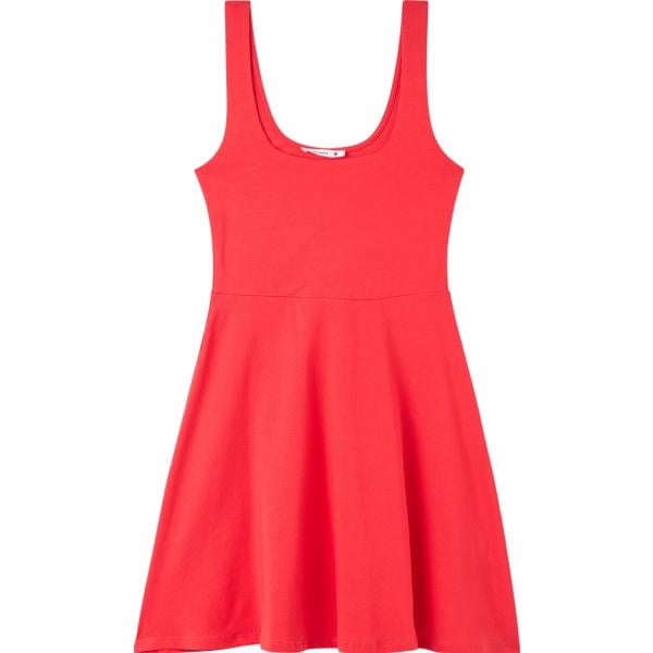 vestiti midi/longuette Terranova rosso tinta unita