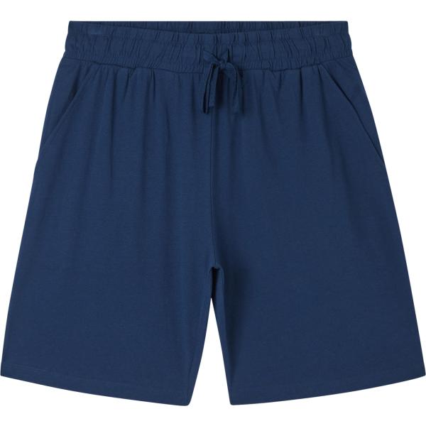pantaloni corti Terranova blu tinta unita