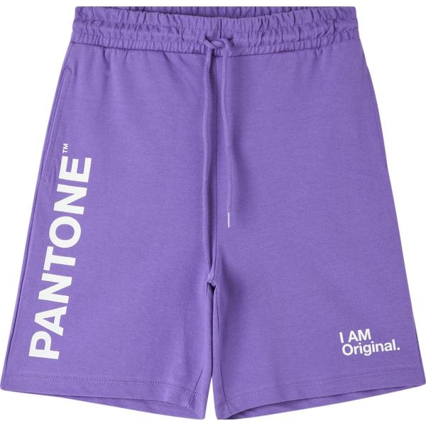 bermuda Terranova viola con stampe