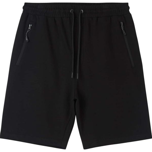 pantaloncini sportivi Terranova nero tinta unita