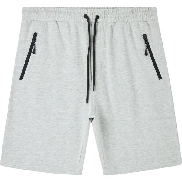 pantaloncini sportivi Terranova grigio tinta unita
