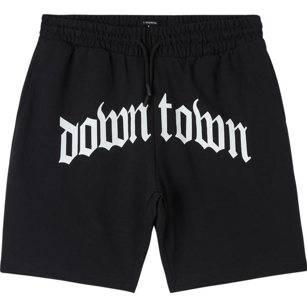 pantaloncini sportivi Terranova nero con stampe