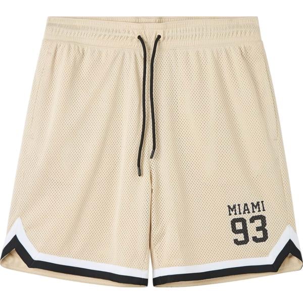 bermuda Terranova marrone con stampe