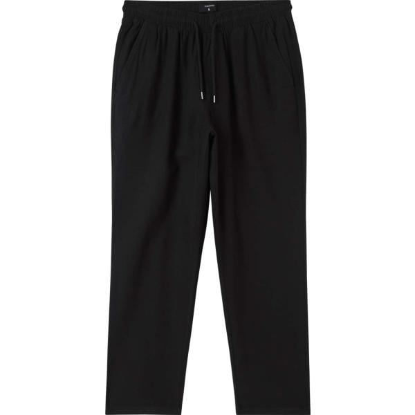 pantaloni Terranova nero tinta unita