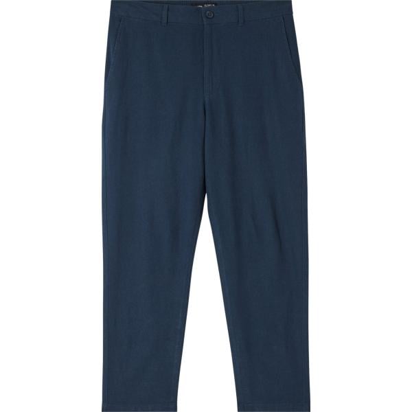 pantaloni Terranova blu tinta unita