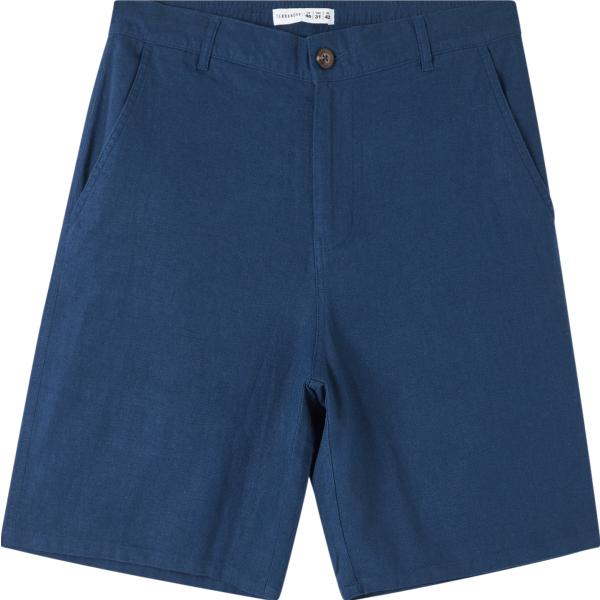shorts Terranova blu tinta unita