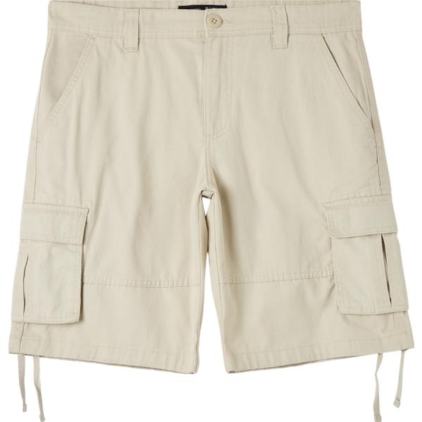 pantaloni corti Terranova bianco tinta unita