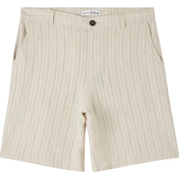 shorts Terranova bianco a righe