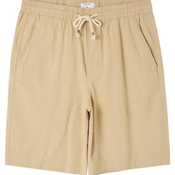 shorts Terranova marrone tinta unita
