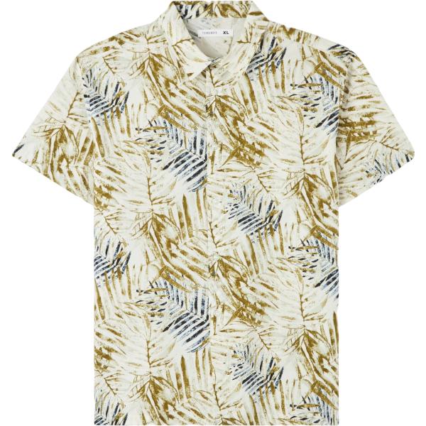 camicie a manica corta Terranova bianco