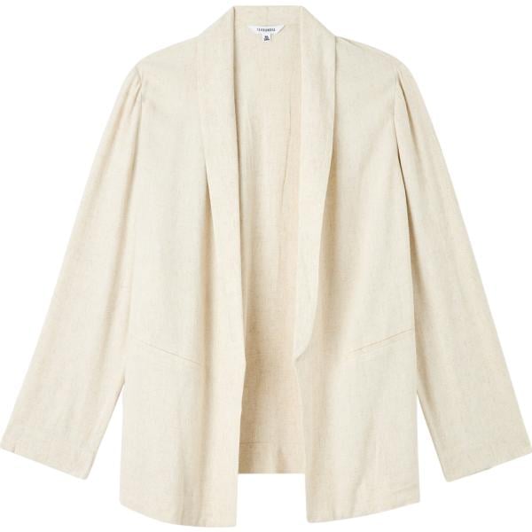 blazer Terranova bianco tinta unita