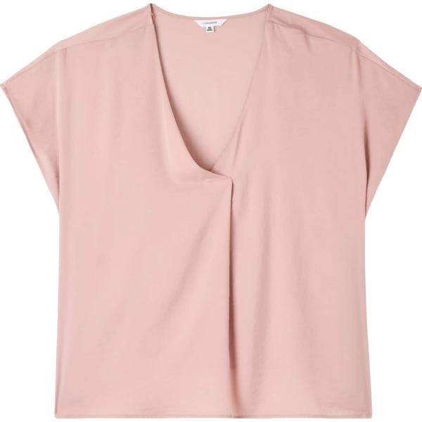 bluse Terranova rosa tinta unita