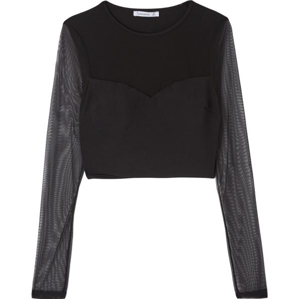 t-shirt Terranova nero