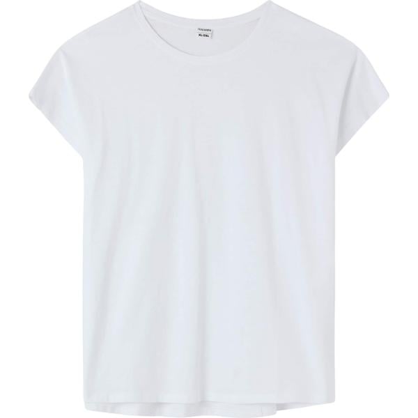 t-shirt Terranova bianco con stampe
