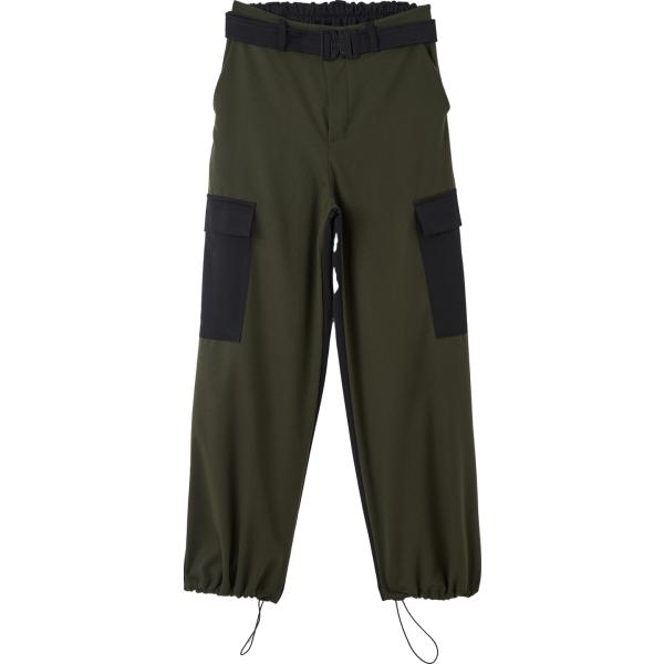 pantaloni cargo Terranova verde