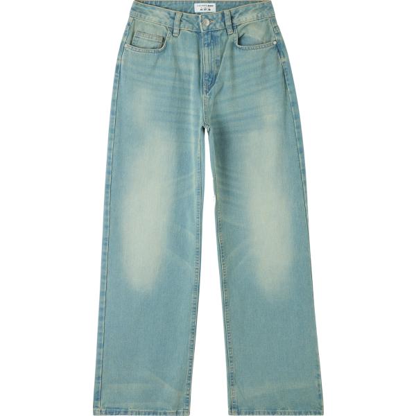 jeans Terranova verde tinta unita