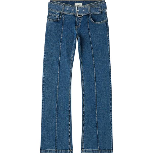 jeans a zampa Terranova blu