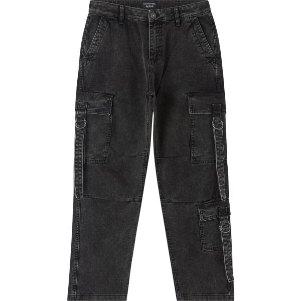 jeans Terranova nero tinta unita