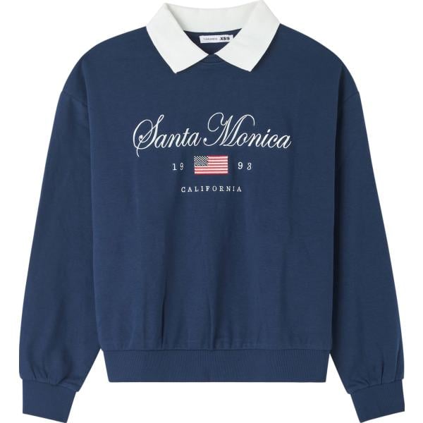 felpe Terranova blu con stampe