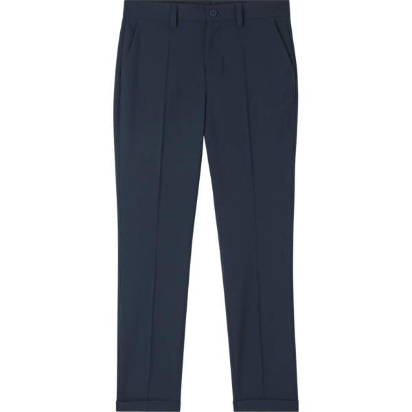 pantaloni chino Terranova blu tinta unita
