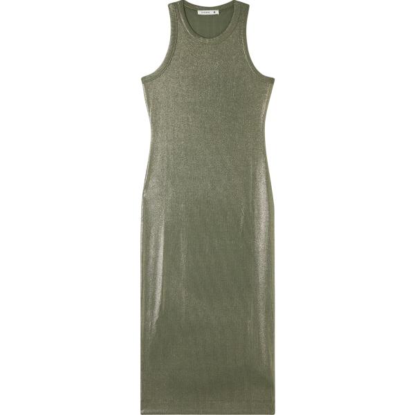 vestiti midi/longuette Terranova verde tinta unita