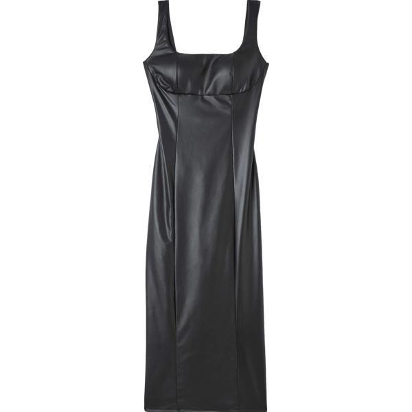 vestiti midi/longuette Terranova nero tinta unita