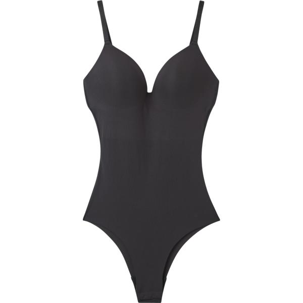 body Terranova grigio tinta unita