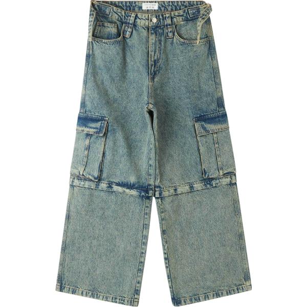jeans Terranova grigio tinta unita