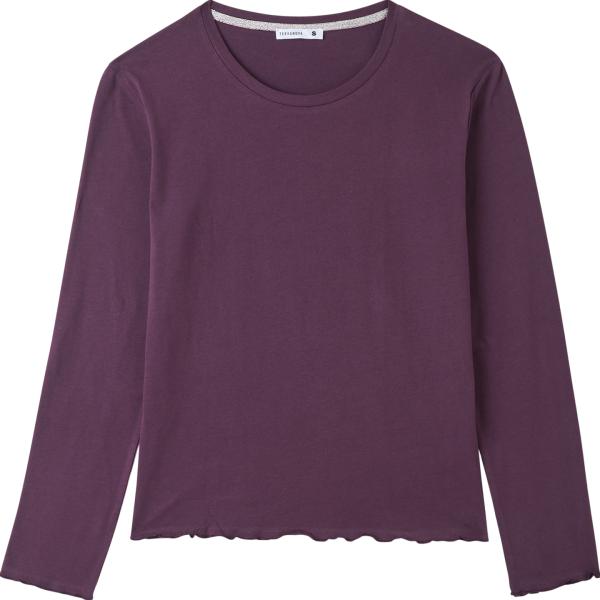 t-shirt Terranova nero tinta unita