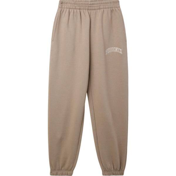 pantaloni Terranova marrone tinta unita