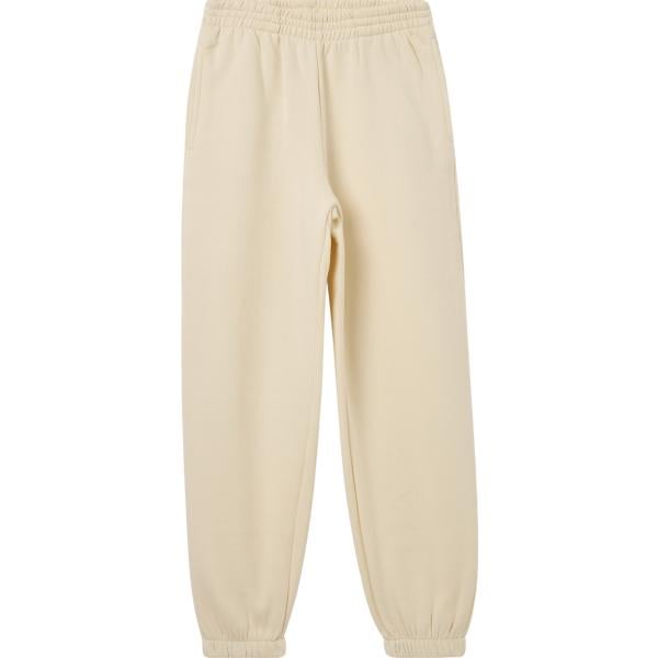 pantaloni sportivi Terranova bianco tinta unita