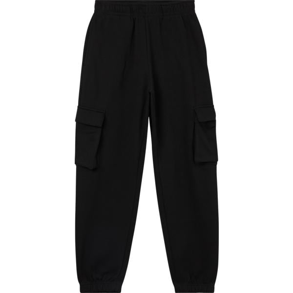 pantaloni cargo Terranova nero tinta unita