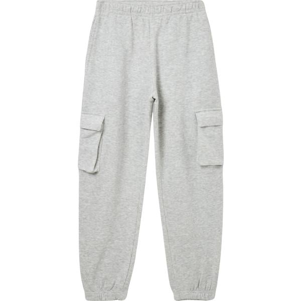 pantaloni cargo Terranova grigio tinta unita