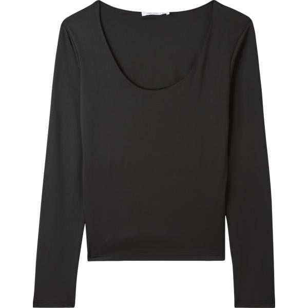 t-shirt Terranova nero tinta unita