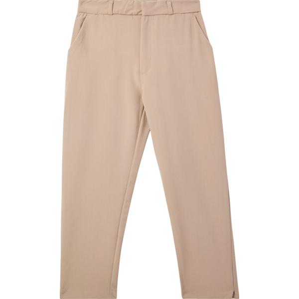 pantaloni chino Terranova marrone tinta unita
