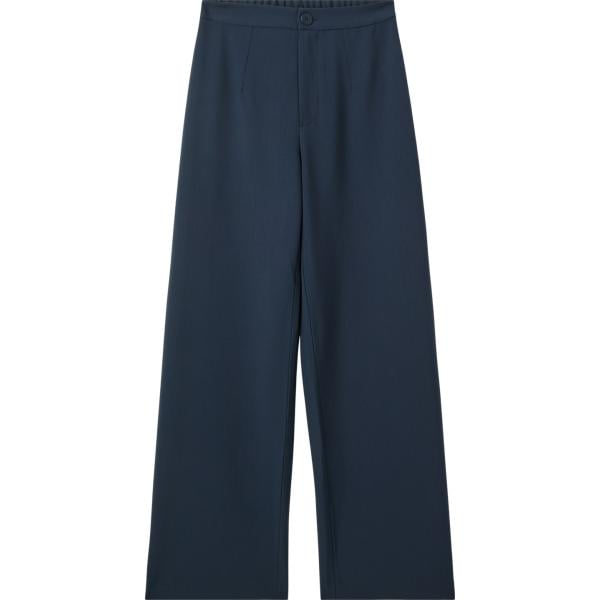 pantaloni Terranova blu tinta unita